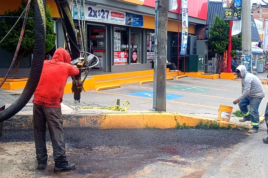 Compromiso cumplido: Ayuntamiento de Tlaxcala atiende y mejora infraestructura urbana en acceso a La Joya